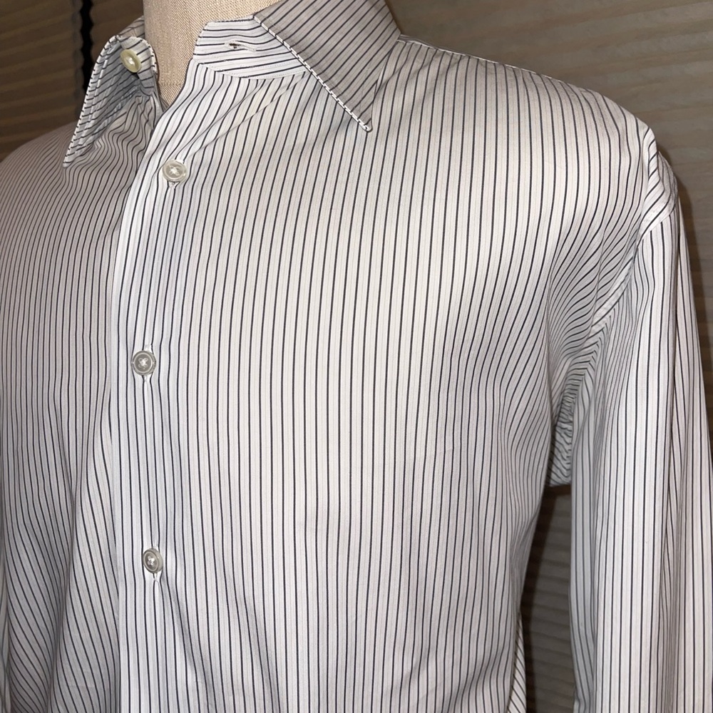 Z Zegna Men's Sport Shirt - Size 44" Chest - 17 & 1/2, Regular Fit